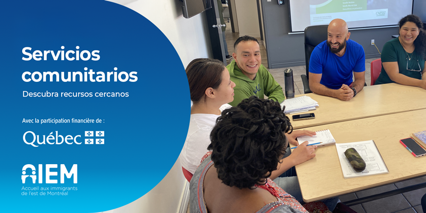 Información sobre servicios comunitarios en Montreal - AIEM